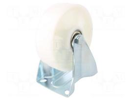 Transport wheel | Ø: 160mm | W: 50mm | H: 195mm | rigid | 350kg | polyamide