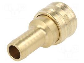 Quick connection coupling | 0÷35bar | brass | L: 58mm | 1000l/min