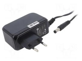 Power supply: switching | mains,plug-in | 24VDC | 1A | 24W | 86.03%