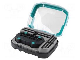 Drill guide | Ø: 4mm,5mm,6mm,8mm,10mm | Kit: drill bits