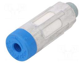 Exhaust choke | 1000l/min | 0÷10bar | aluminium | Thread: G 1/8"
