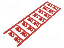 Markers | 3.5÷7mm | polyamide 66 | red | -40÷100°C | snap fastener | SFC