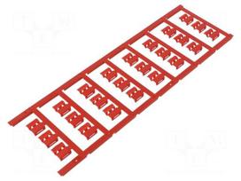 Markers | 3÷5mm | polyamide 66 | red | -40÷100°C | snap fastener | SFC