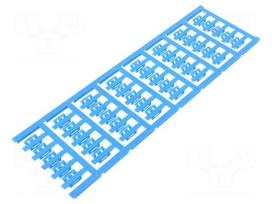 Marker: cable | 2÷3.5mm | polyamide 66 | blue | snap fastener | SFC