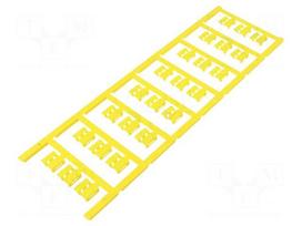 Markers | 3÷5mm | polyamide 66 | yellow | -40÷100°C | snap fastener