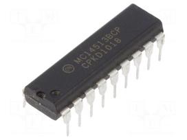 IC: digital | 4bit,BCD to 7-segment,decoder,driver,latch | Ch: 1