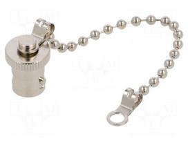 Protection cover | female | straight | chain | Application: BNC plug