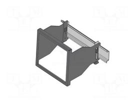 Adapter for DIN rail | Dim: 68x68mm | Rail: TS35