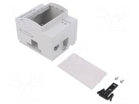 Enclosure: for computer | Raspberry Pi | ABS,polycarbonate | grey