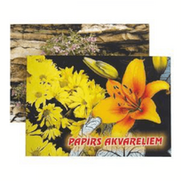Akvarelės albums ABC JUMS, A4, 225g/m2, 15 lapai