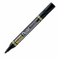 Permanentinis žymeklis Pentel N850, juodas, 4.2mm, kūginis