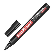 Permanentinis žymeklis ErichKrause P-300, juodas, 0.5-4.6mm, įstrižas