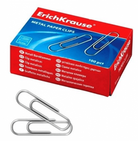 Sąvaržėlės ErichKrause, 33mm, plieno (cinkotas), 100 vnt..