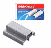 Sąsagos ErichKrause, N10, plieno, 1000 vnt..