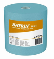 Pramoninis popierius Katrin Basic XL2, 2 sluoksniai, 190m, mėlynas, 2 ritiniai
