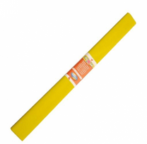 Krepinis popierius Clairefontaine, 50cm x 2.5m, geltonas