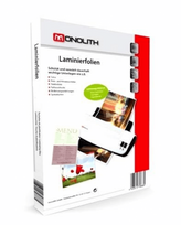 Laminavimo plėvelės Monolith, A5, 100mkr, blizgios, 100 vnt..