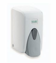 Skysto muilo dozatorius VIALLI S5, 500ml, baltas, 17x10.5x12.5cm
