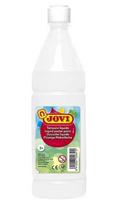 Guašo dažai JOVI, butelyje, 1000ml, balta