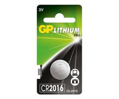 Baterijos GP Super CR2016 / DL2016, Lithium, 3V, 1 vnt..