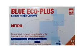 Nitrilinės pirštinės ECO-PLUS, XL dydis, zili, 100 vnt.