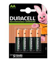 Įkraunamos baterijos Duracell AA / R6, 2500mAh, Recharge, 4 vnt..