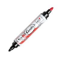 Žymeklis baltosioms lentoms FOROFIS, dvipusis, 2-5mm, raudonas ir juodas