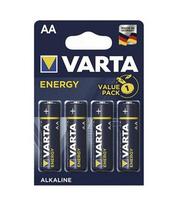 Baterijos VARTA ENERGY AA MN1500/LR6, Alkaline, 1.5V, 4 vnt..