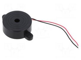 Sound transducer: piezo signaller | with built-in generator