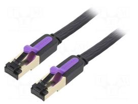 Patch cord | U/FTP | Cat 7 | RJ45 plug,both sides | stranded | Cu | 2m