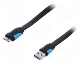 Cable | OTG,USB 3.0 | USB A plug,USB B micro plug | 0.25m | black