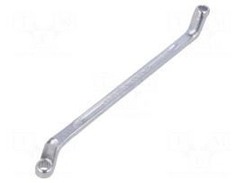 Wrench: ring | double-sided | 6mm,7mm | L: 165mm | offset