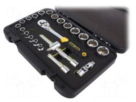 Wrench-set | socket spanner | 3/8" | 23pcs.