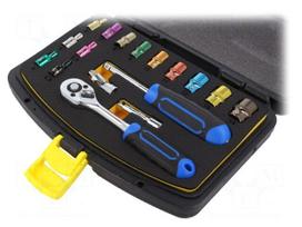 Wrench-set | socket spanner | 1/4" | 17pcs.
