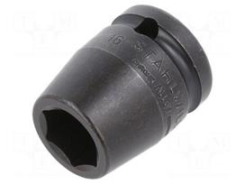 Socket: 6-angles | socket spanner,impact | HEX 16mm | 1/2" | IMPACT