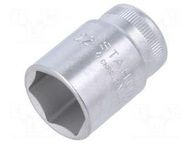 Socket: 6-angles | socket spanner | HEX 22mm | 1/2" | short