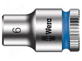 Socket: 6-angles | socket spanner | HEX 6mm | 1/4" | Zyklop