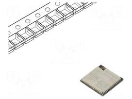Module: IoT | 19.5dBm | WiFi | external | SMD | 15.4x15.4x2.4mm | Cores: 1