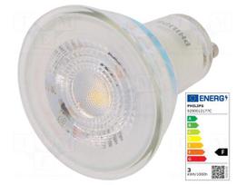 LED lamp | GU10 | neutral white | 230VAC | 230lm | P: 2.7W | 36° | 4000K