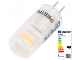 LED lamp | white warm | G4 | 12VAC | 120lm | P: 1W | 300° | 3000K | CRImin: 80