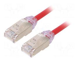 Patch cord | F/UTP | Cat 6a | RJ45 plug,both sides | wire | Cu | 3m | LSZH