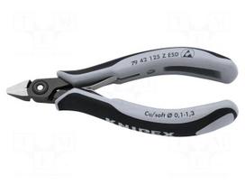 Pliers | side,cutting,precision | ESD | 125mm