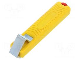 Stripping tool | Øcable: 4.5÷16mm | Wire: round | Tool length: 132mm