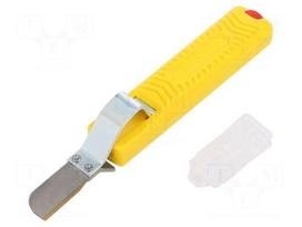 Stripping tool | Øcable: 8÷28mm | Wire: round | Tool length: 170mm