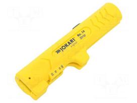 Stripping tool | 0.8÷2.5mm2 | Wire: round | 124mm | Strip No.14