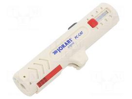 Stripping tool | Øcable: 4.5÷10mm | Wire: round,UTP | PC-CAT