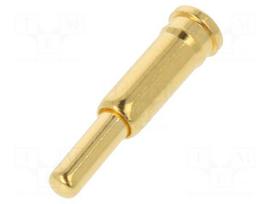 Connector: pogo pin | PIN: 1 | SMT | Ø: 1.05mm | Hmin: 6.2mm | Hmax: 7.5mm