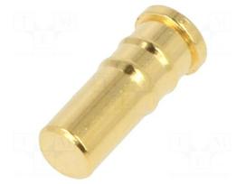 Connector: pogo pin | PIN: 1 | SMT | Ø: 1.5mm | Hmax: 4.4mm