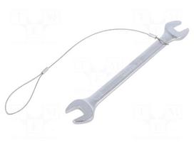 Wrench: flat | double-sided | 10mm,11mm | for working at height