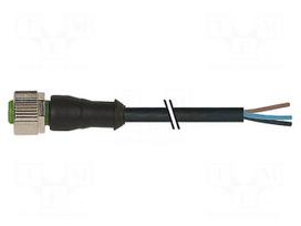 Cable: for sensors/automation | PIN: 5 | M12 female | straight | 5m